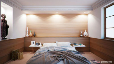 Das Schlafzimmer sollte der erste Raum sein, den Sie einrichten.